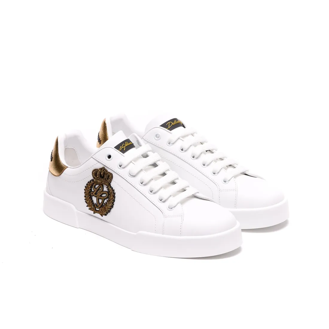 PORTOFINO SNEAKERS WITH CORONA PATCH - immagine 2