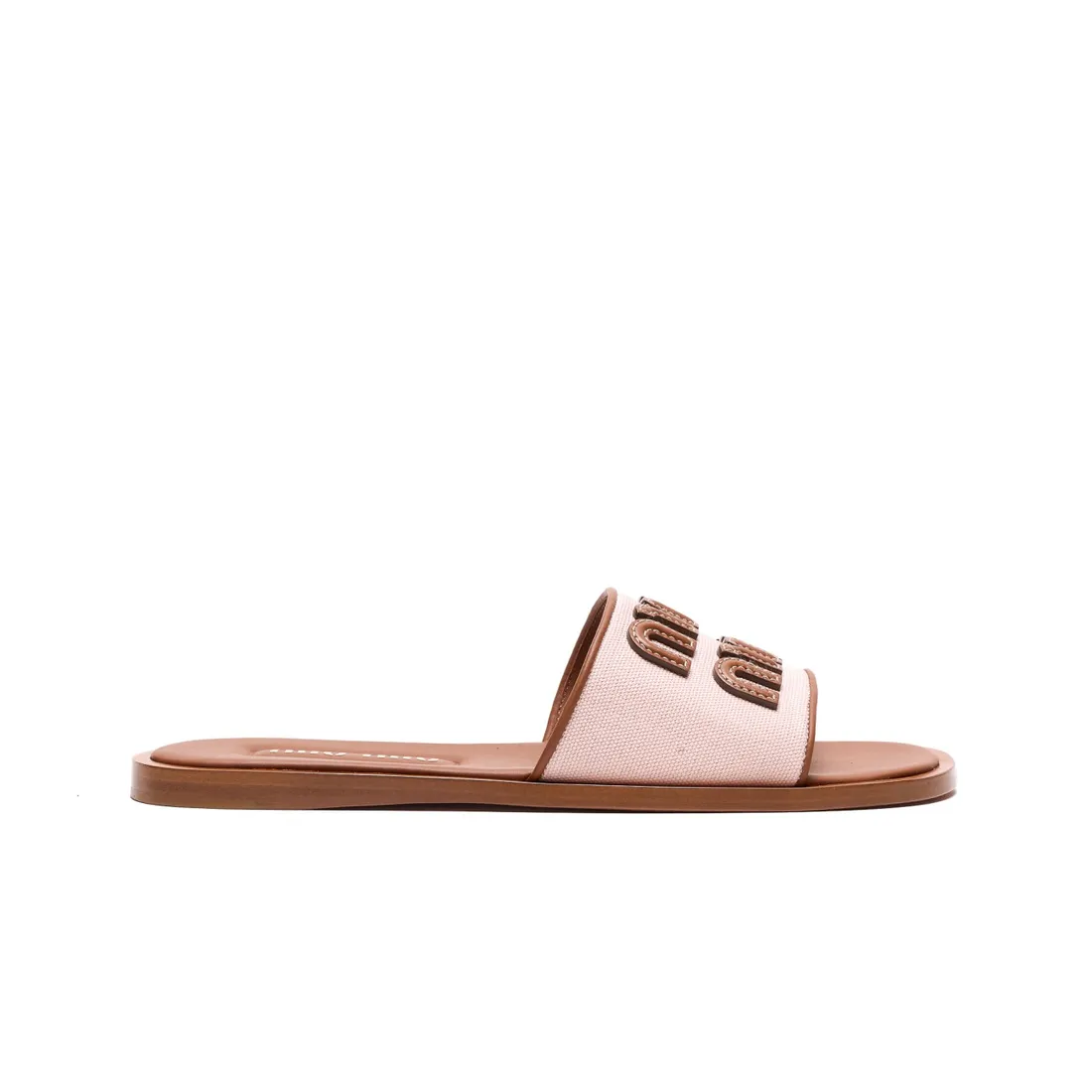 MIU MIU SLIDE SANDALS - immagine 1