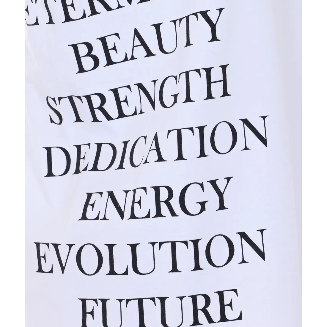 T-SHIRT LETTERING PRINT - immagine 3