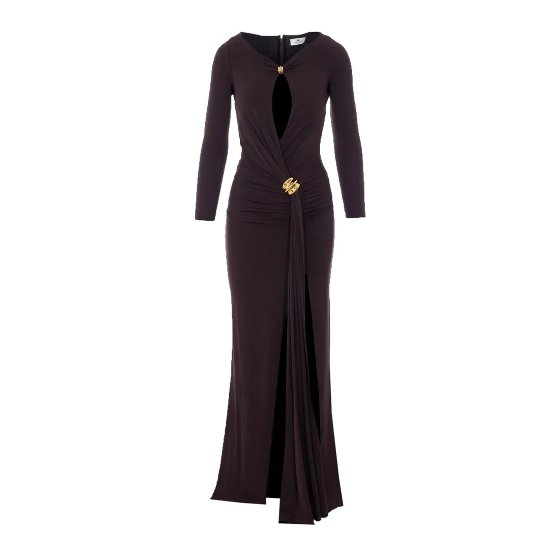 RED CARPET DRESS WITH JEWEL DETAIL - immagine 1