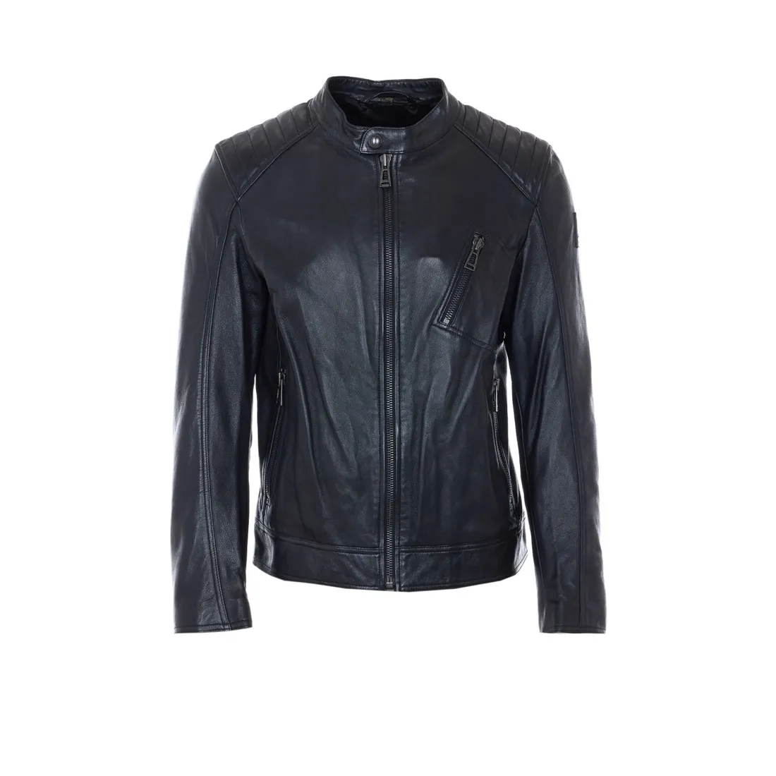 RACER LEATHER JACKET - immagine 1