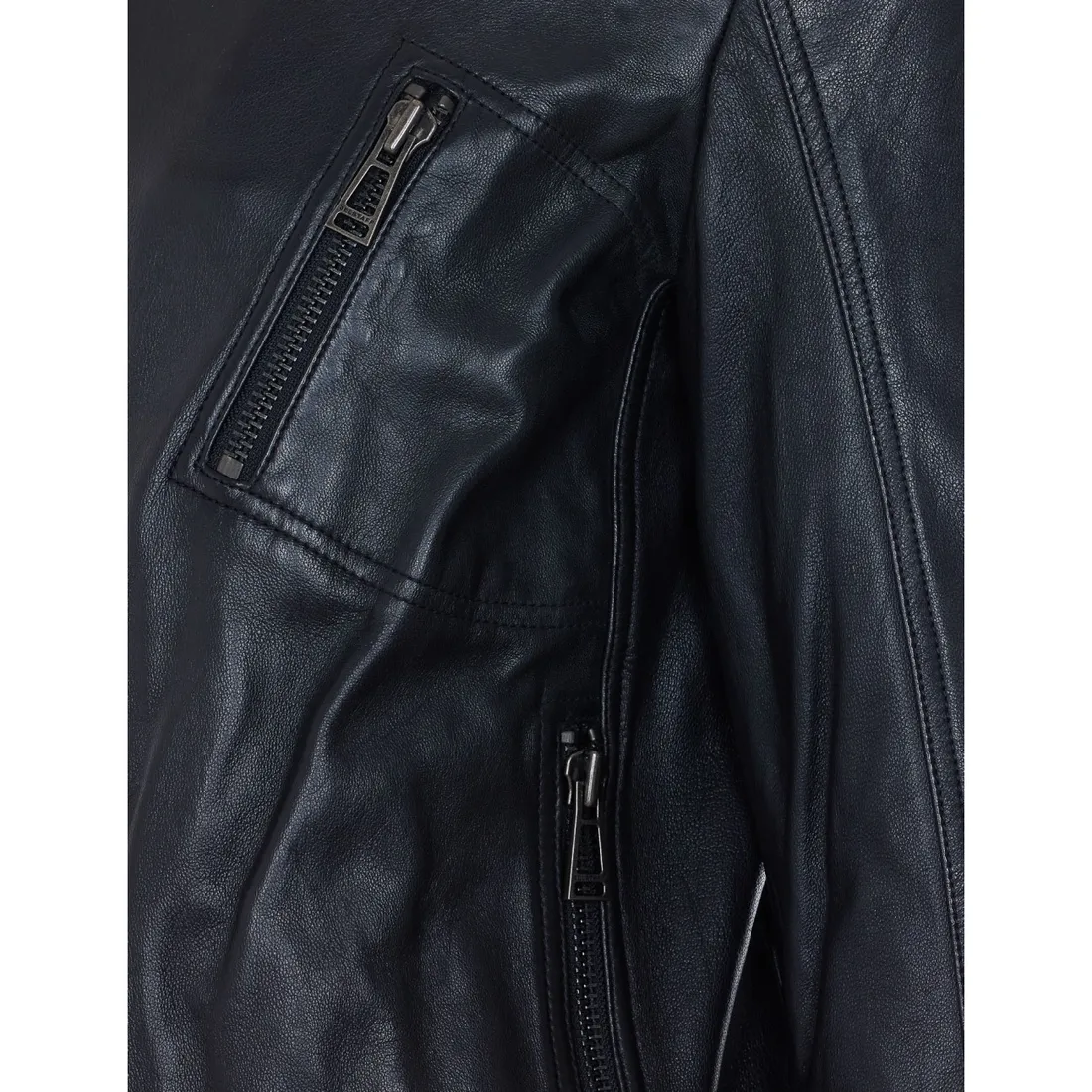 RACER LEATHER JACKET - immagine 3