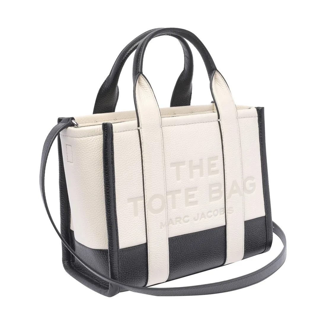 THE COLORBLOCK SMALL LEATHER TOTE BAG - immagine 2