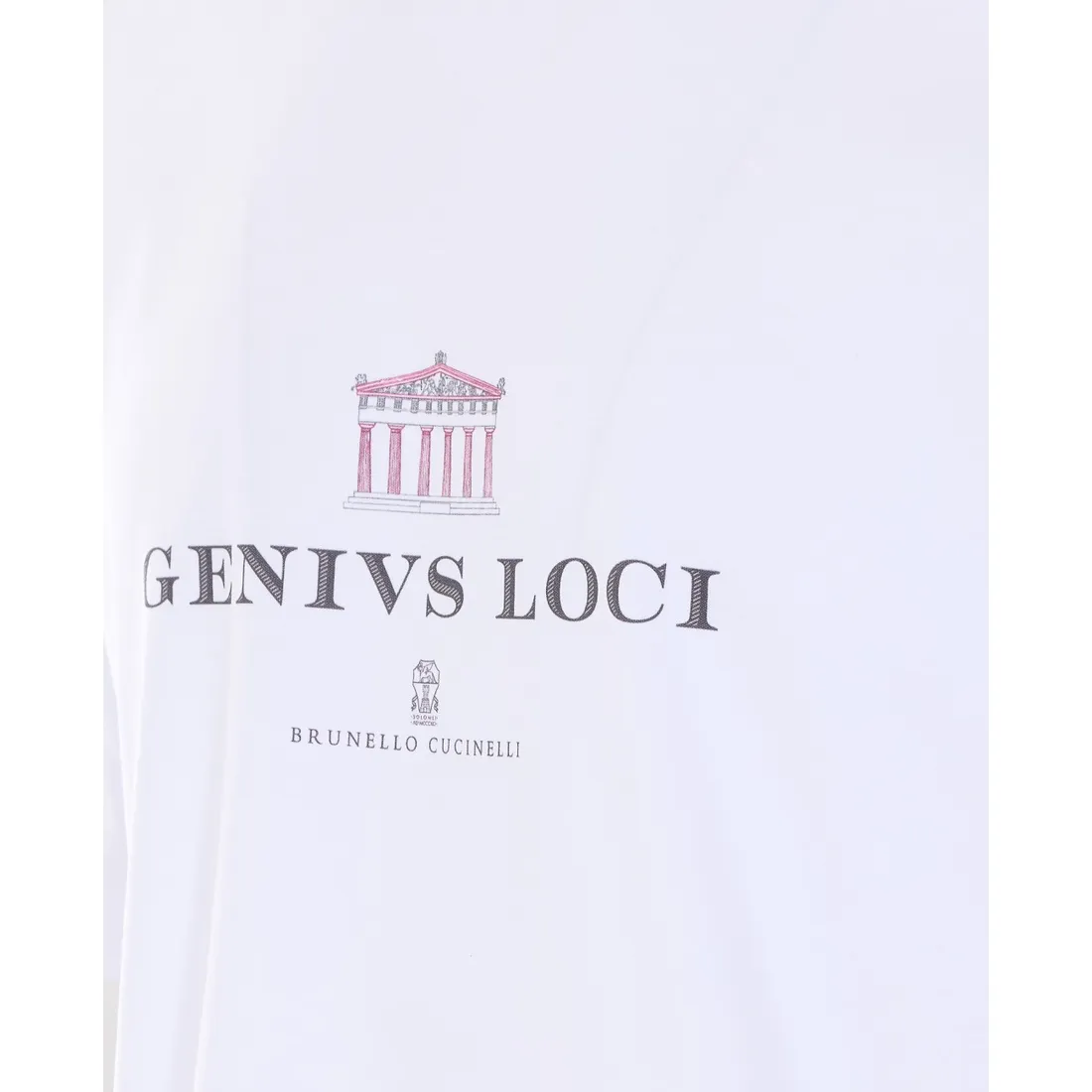 GENIUS LOCI PRINTED LOGO T-SHIRT - immagine 2