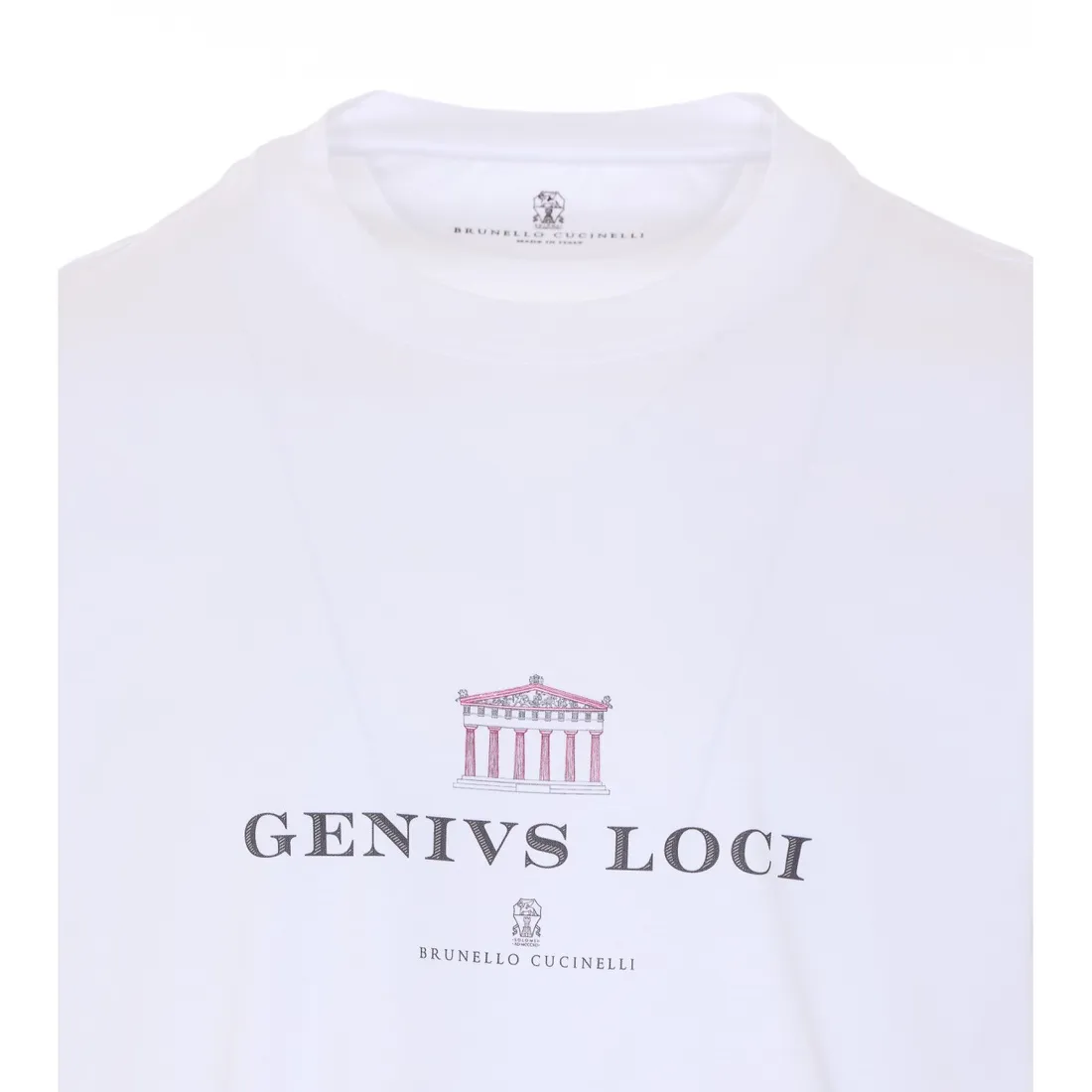 GENIUS LOCI PRINTED LOGO T-SHIRT - immagine 4