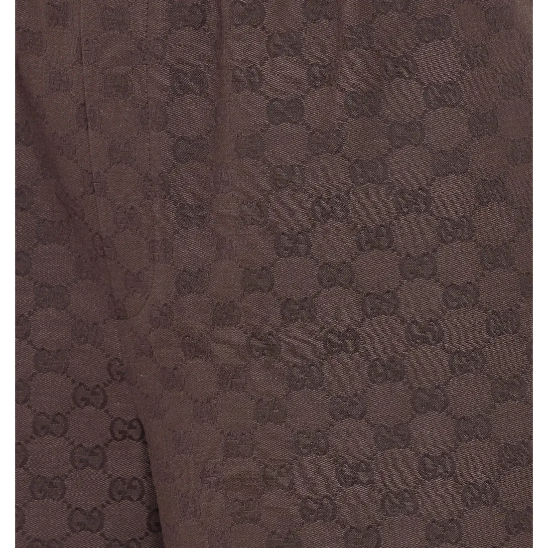 GG CANVAS LINEN BLEND SHORTS - immagine 2