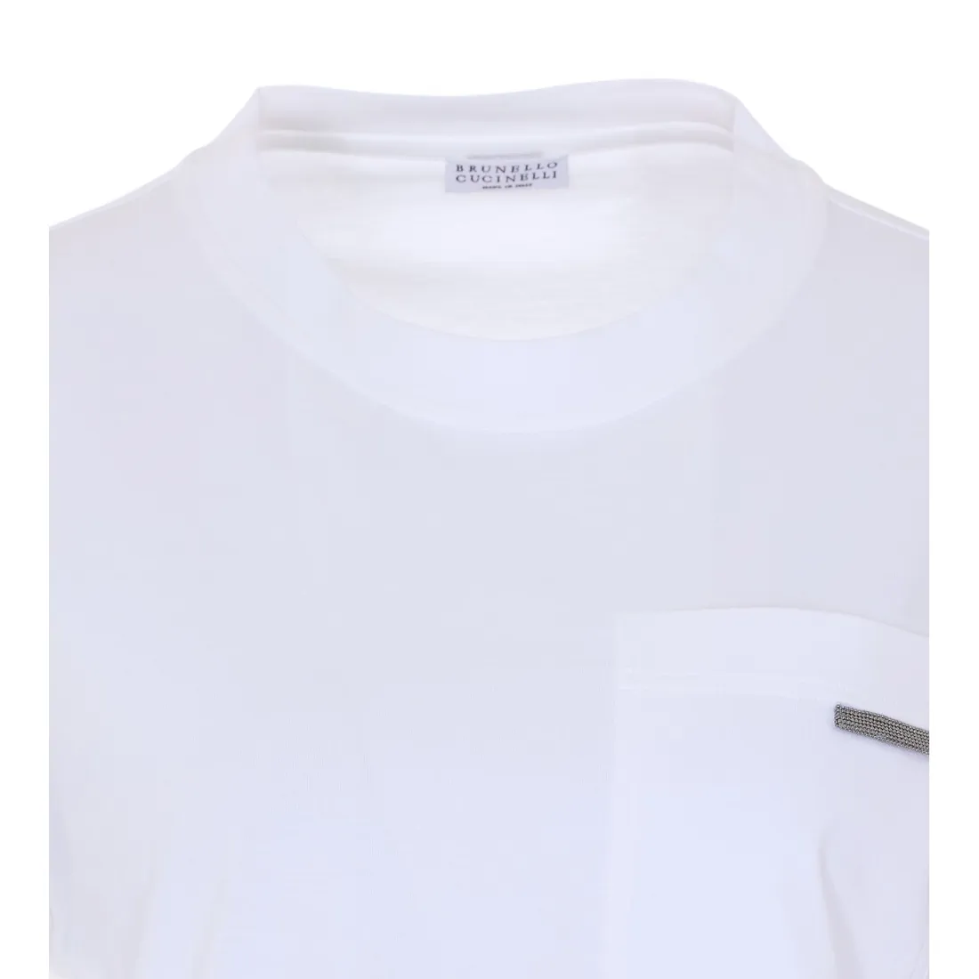 T-SHIRT WITH SHINY TAB - immagine 4