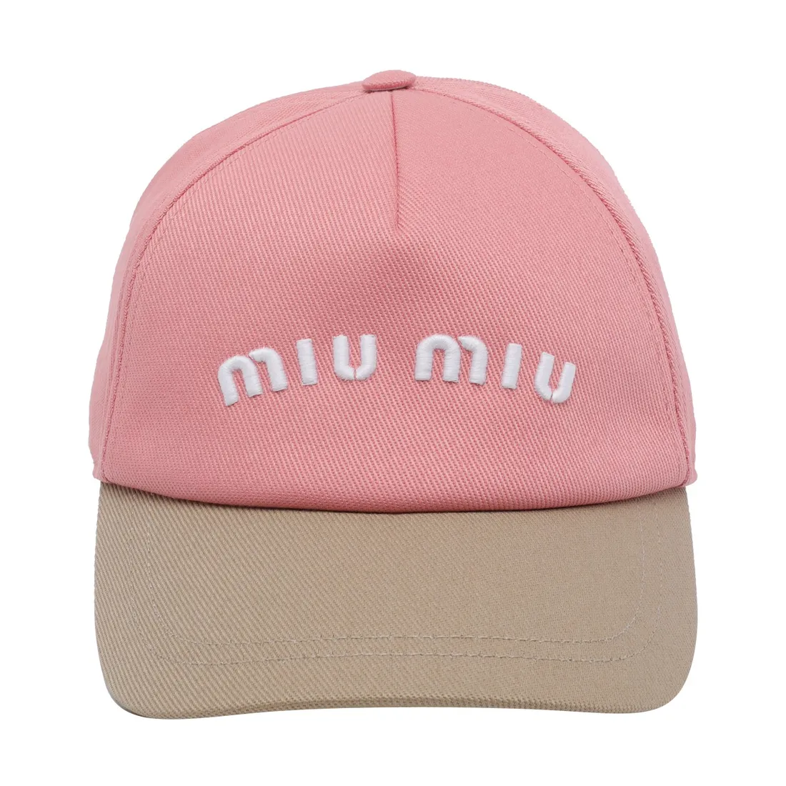 MIU MIU LOGO BASEBALL CAP - immagine 1