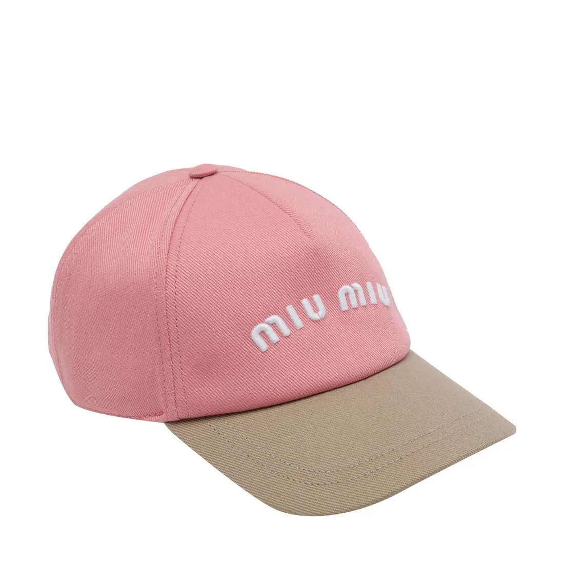 MIU MIU LOGO BASEBALL CAP - immagine 2