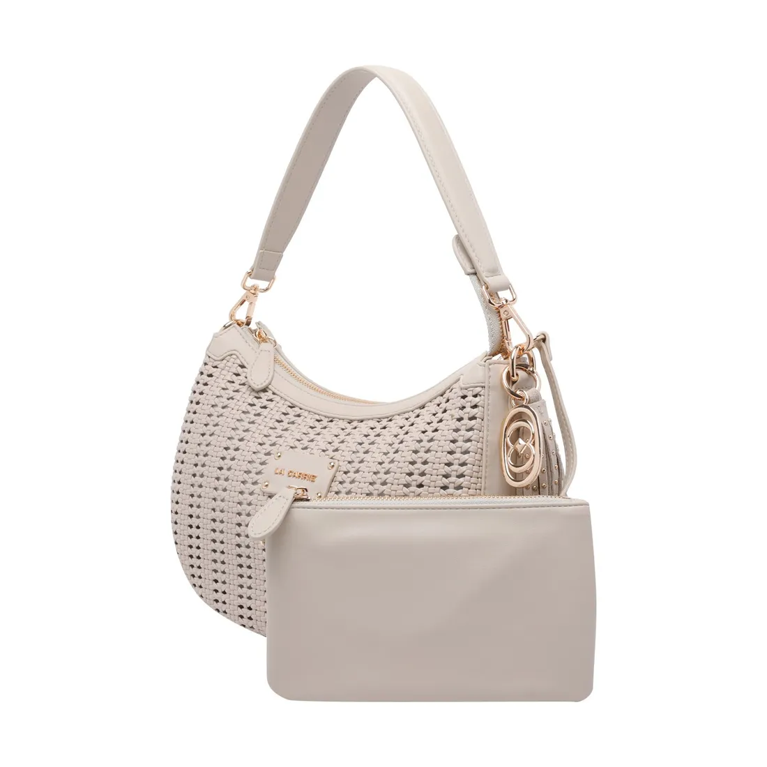 WOVEN SHOULDER BAG - immagine 4