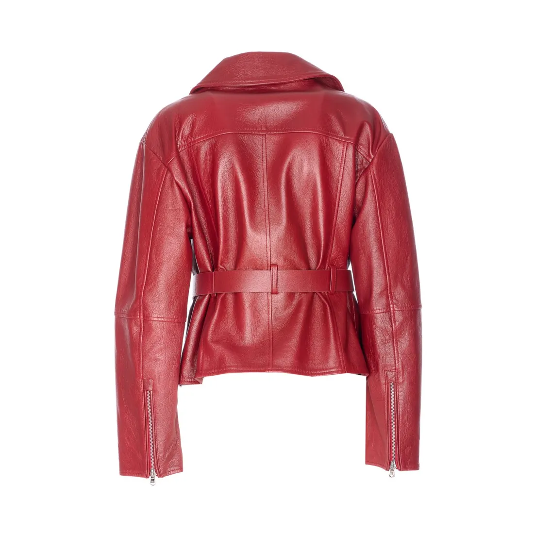 OVERSIZED LEATHER JACKET - immagine 2