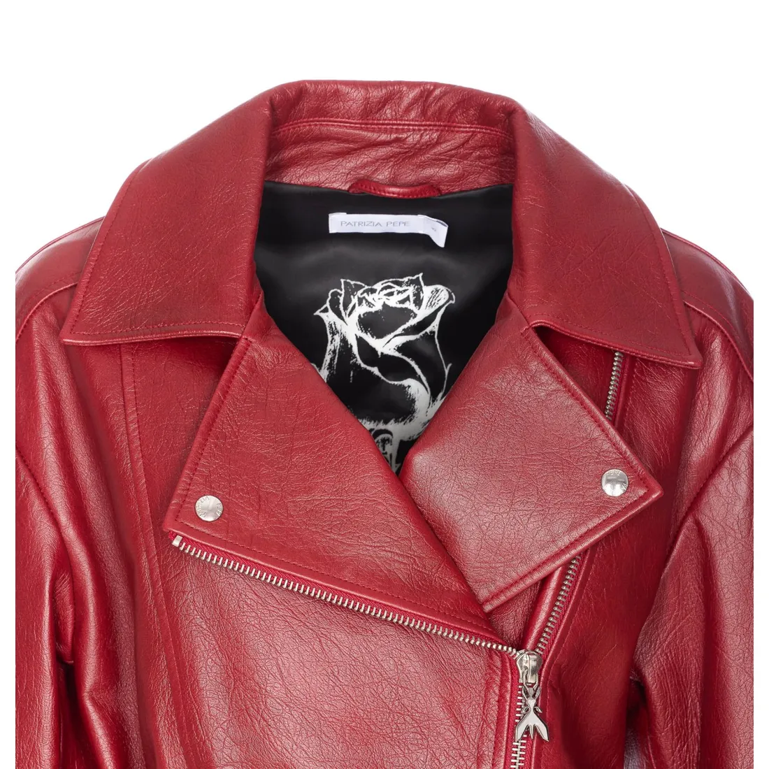 OVERSIZED LEATHER JACKET - immagine 4