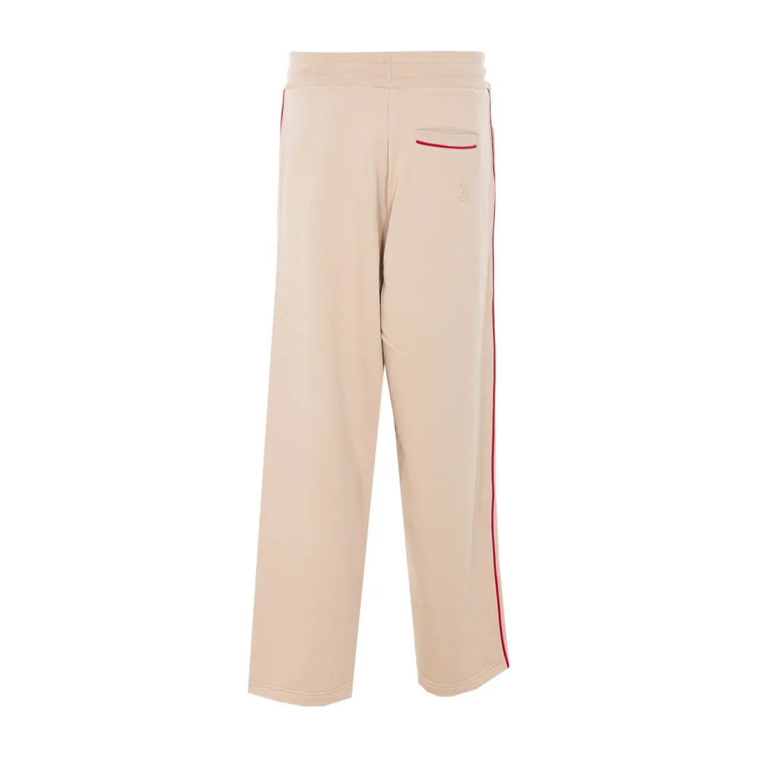 JOGGER PANTS WITH FLAME LOGO PATCH - immagine 3