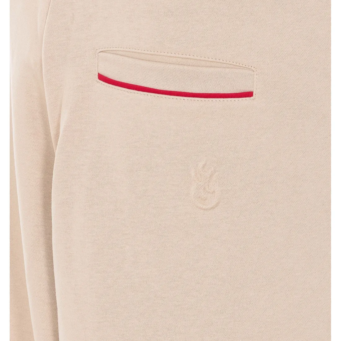 JOGGER PANTS WITH FLAME LOGO PATCH - immagine 4