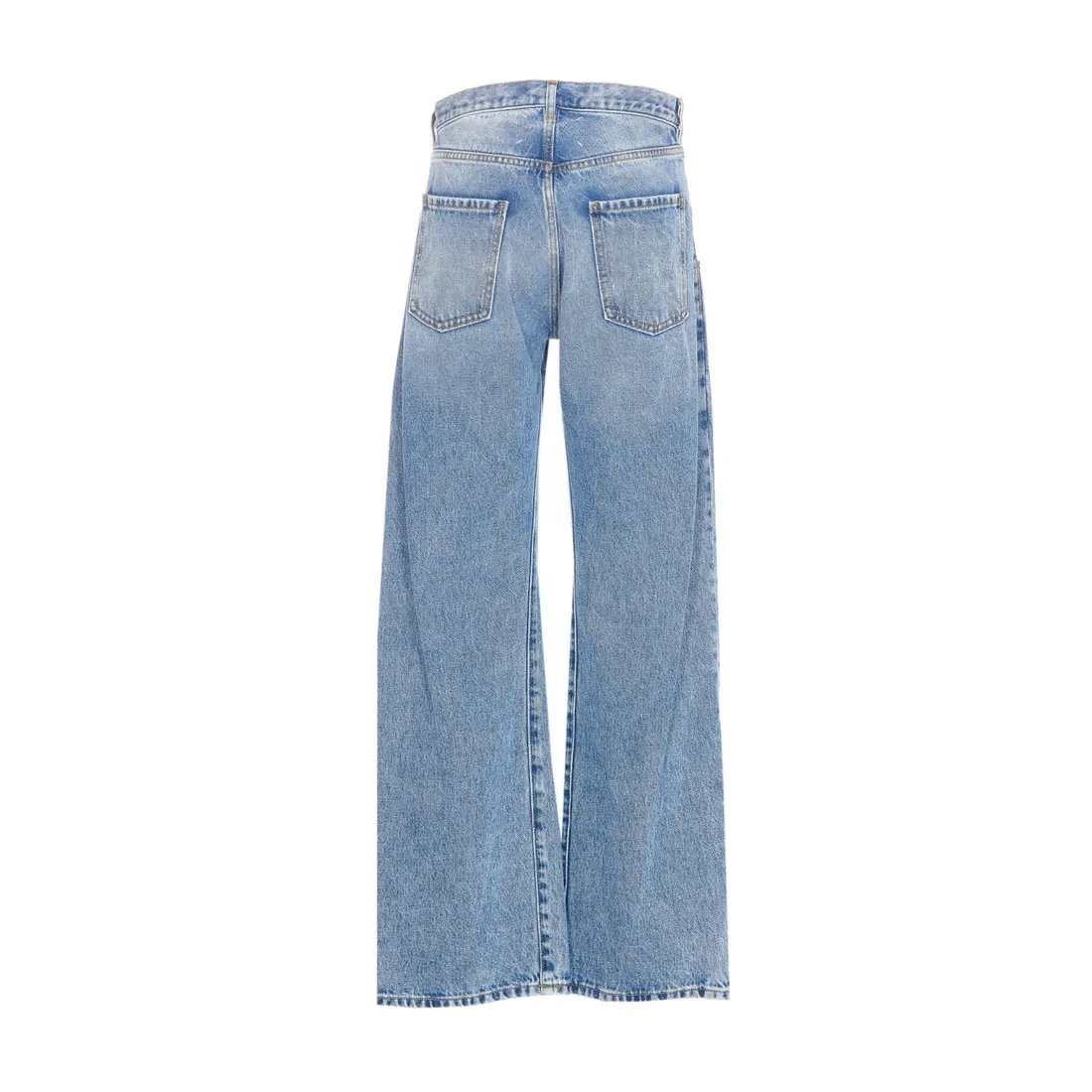 STRAIGHT LEG JEANS WITH CONTRAST POCKET - immagine 2