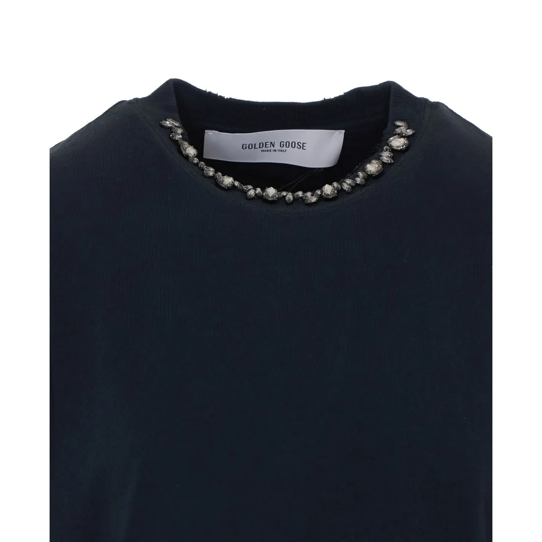 BOXY T-SHIRT WITH CRYSTALS - immagine 4
