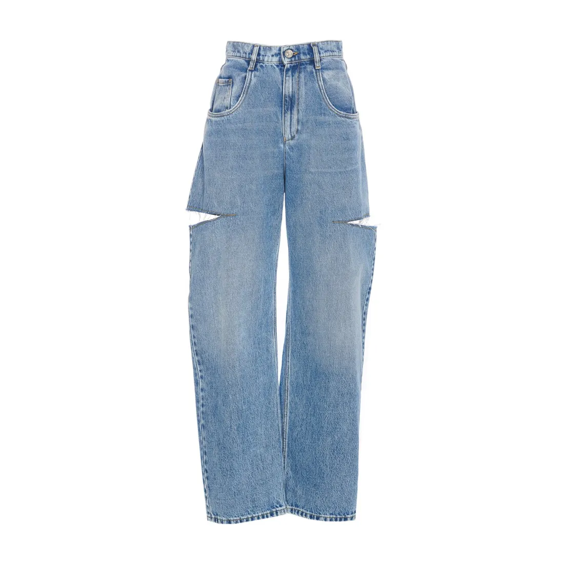 CUT-OUT DENIM JEANS - immagine 1