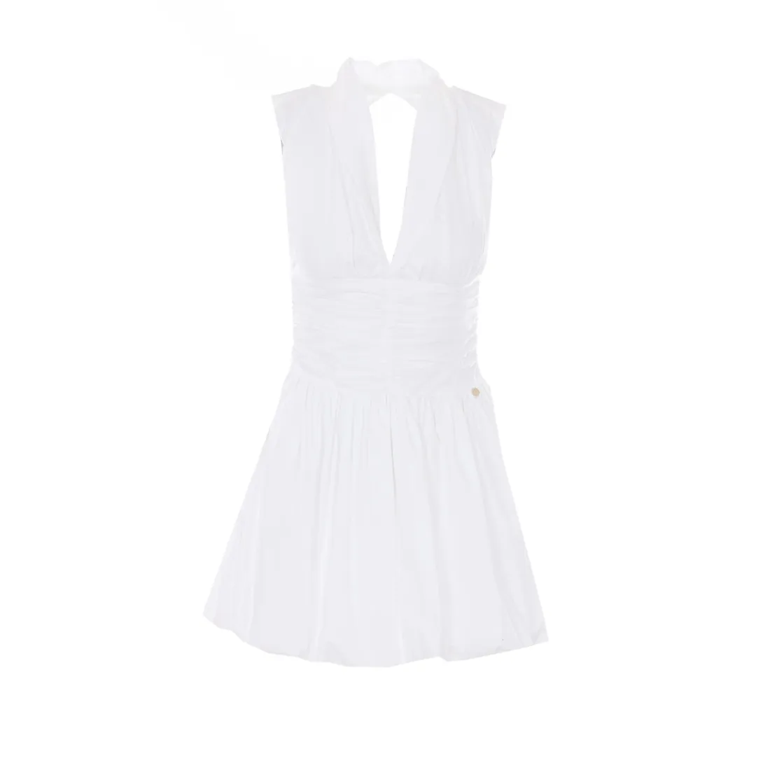 MINI DRESS WITH CUT-OUT - immagine 1