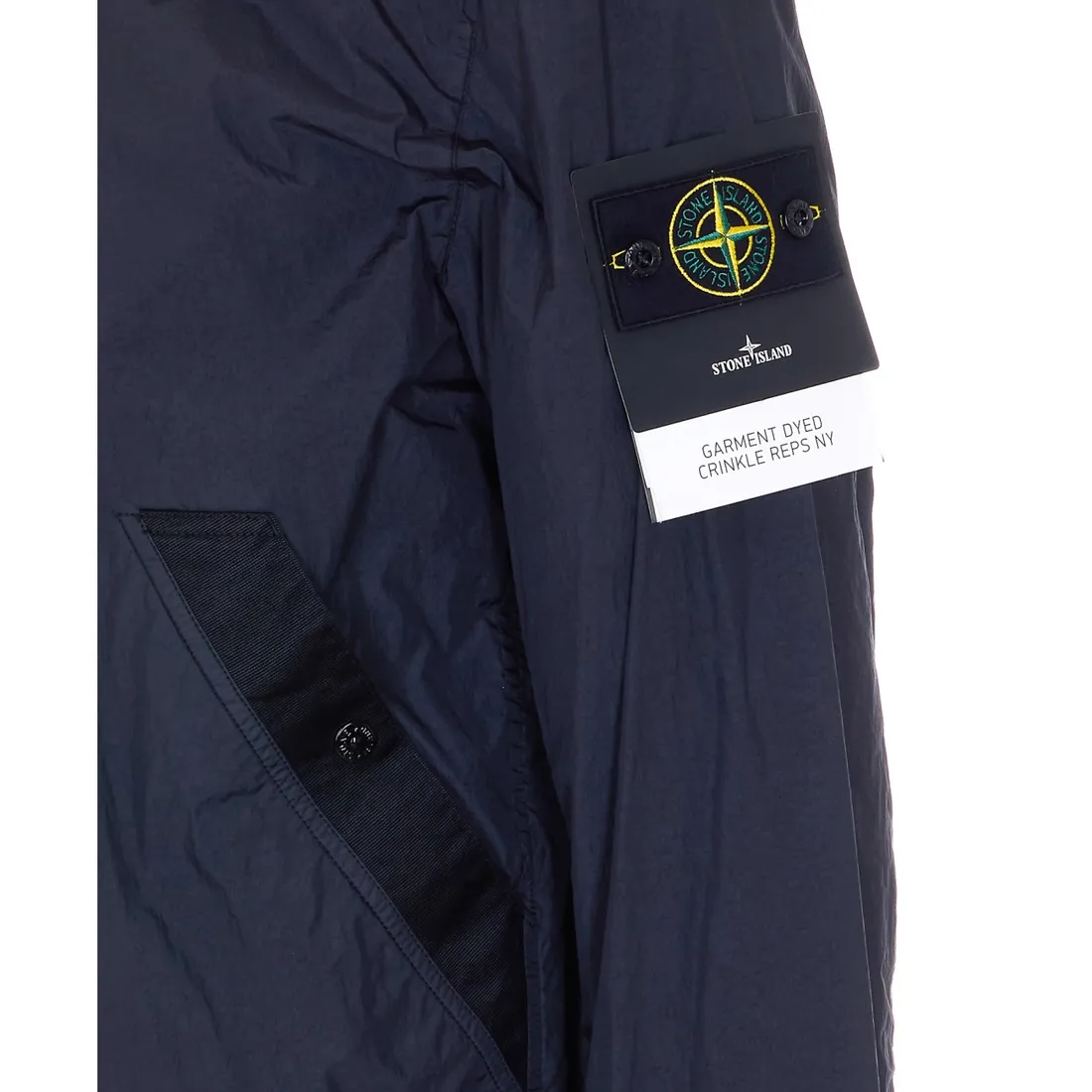 LOGO GARMENT DYED JACKET - immagine 2