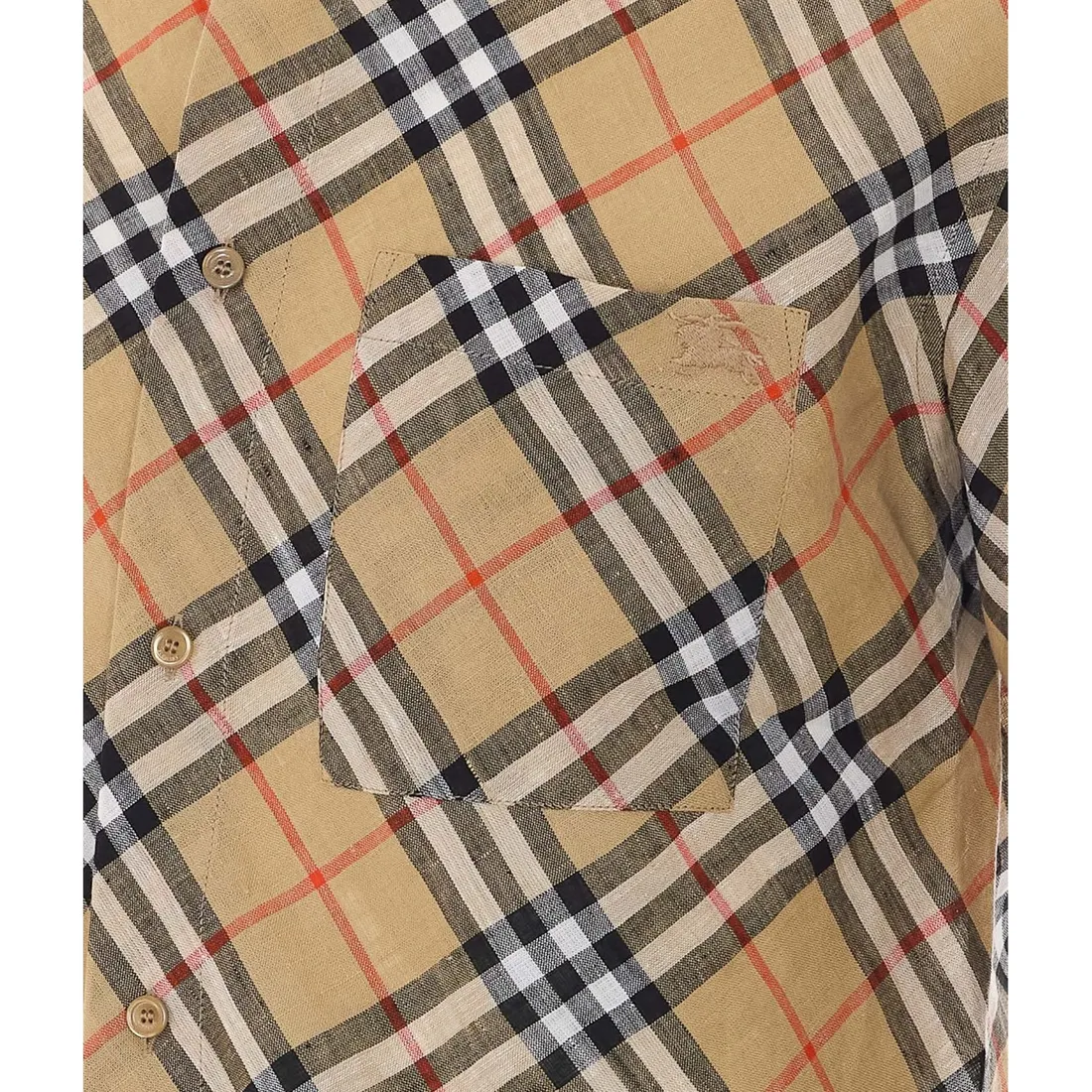CHECK LINEN SHIRT - immagine 2