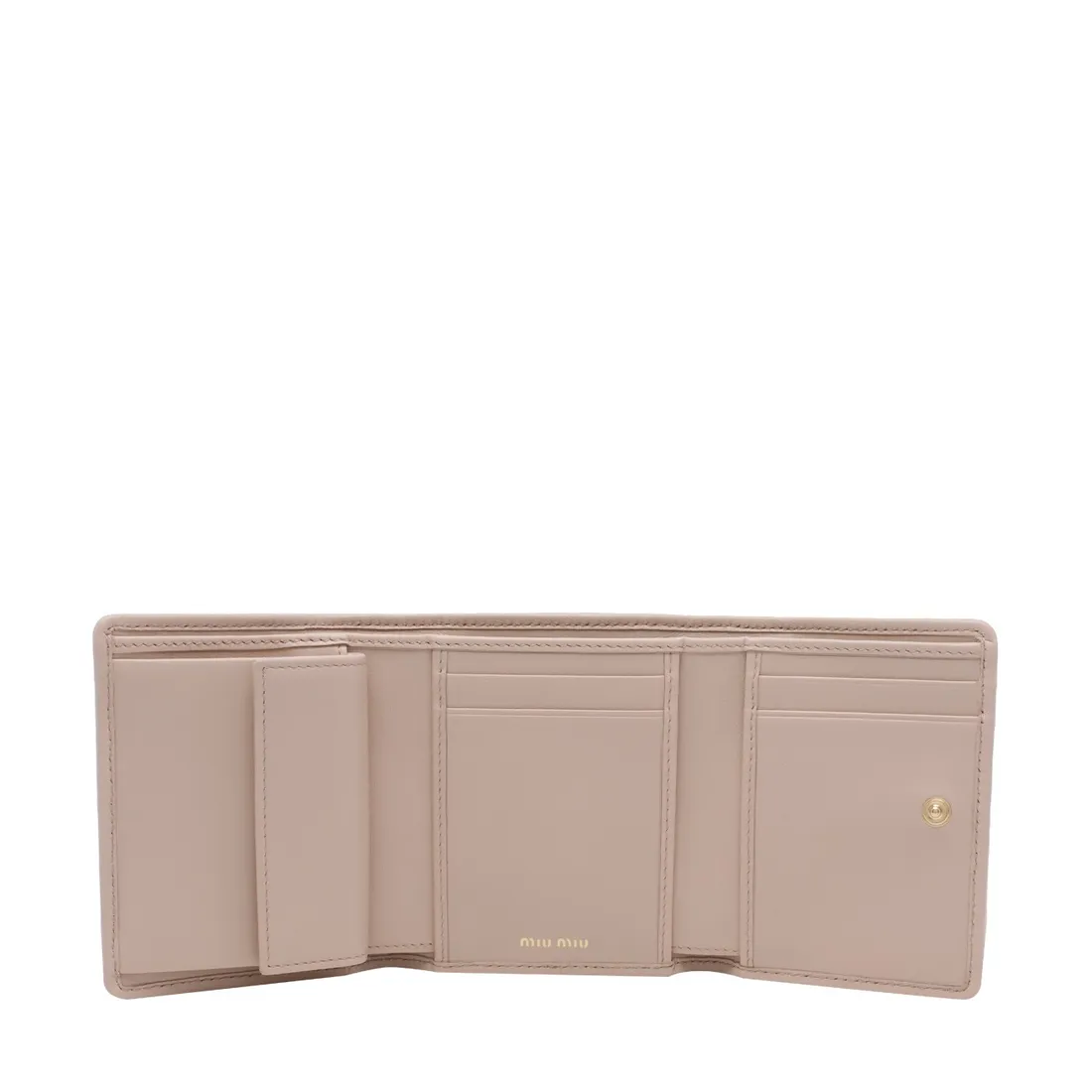 MIU MIU LOGO MATELASSE' WALLET - immagine 2