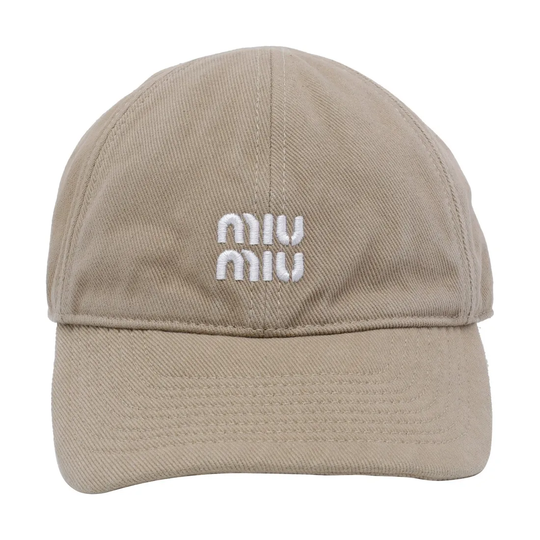 MIU MIU LOGO BASEBALL CAP - immagine 1