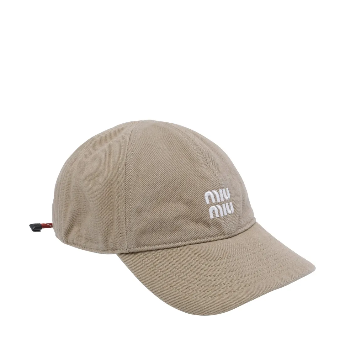 MIU MIU LOGO BASEBALL CAP - immagine 2