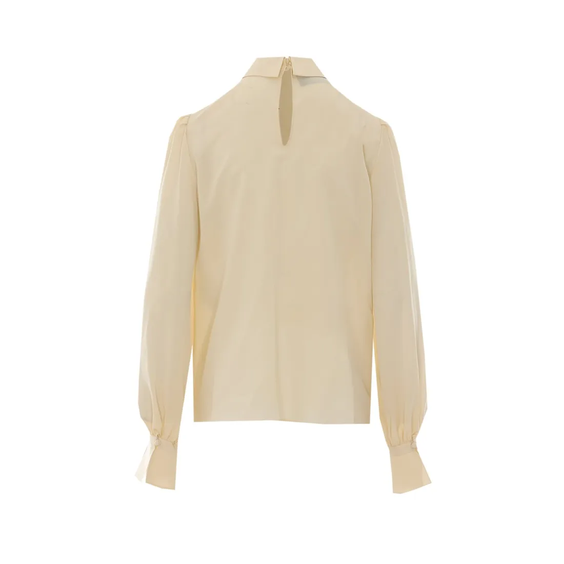 EMBROIDERED CREPE DE CHINE SHIRT - immagine 3