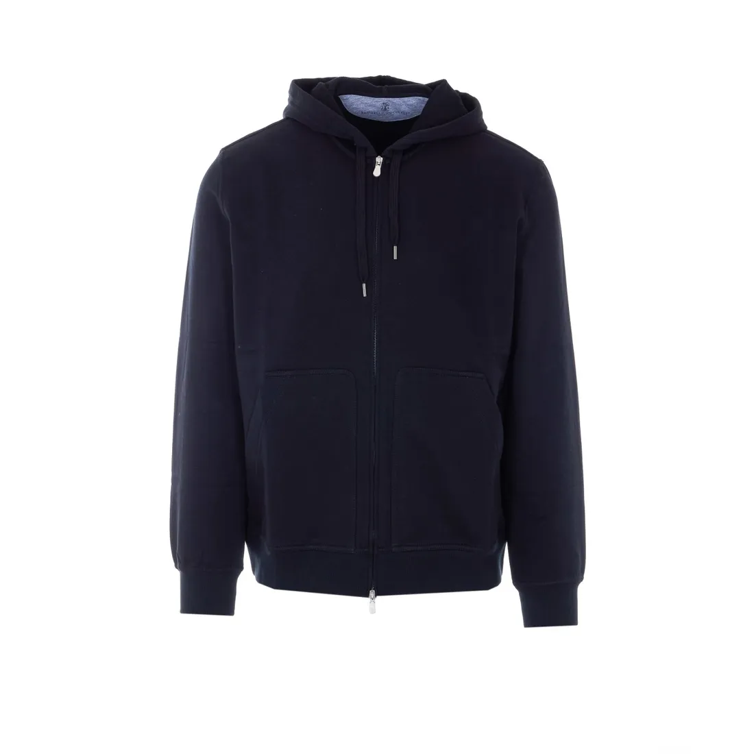 TECHNO COTTON SWEATSHIRT TOPWEAR WITH ZIP AND HOOD - immagine 1