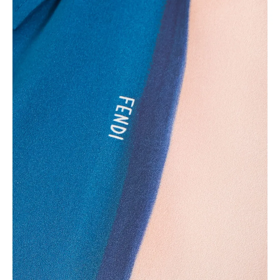 FENDI LOGO SHIRT WITH VENETIAN STRIPES MOTIF - immagine 3