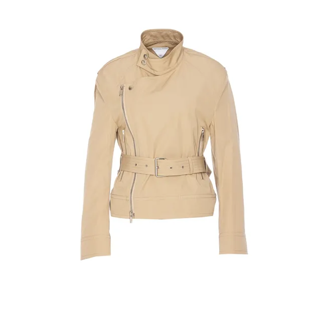 ジャケット BOTTEGA VENETA Women Jackets 815468 VA5Y09733 Beige BLOUSON 815468/VA5Y09733 | Bruna Rosso
