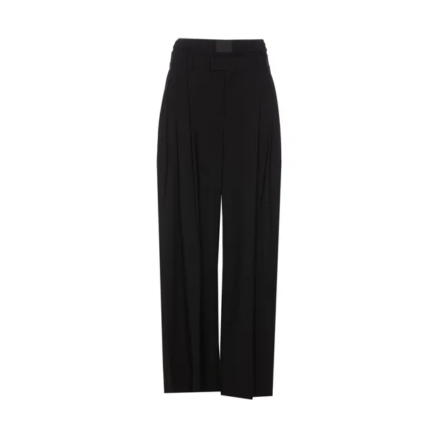 SOMEBODY WIDE CULOTTE TROUSERS IN LIGHT FABRIC 104896