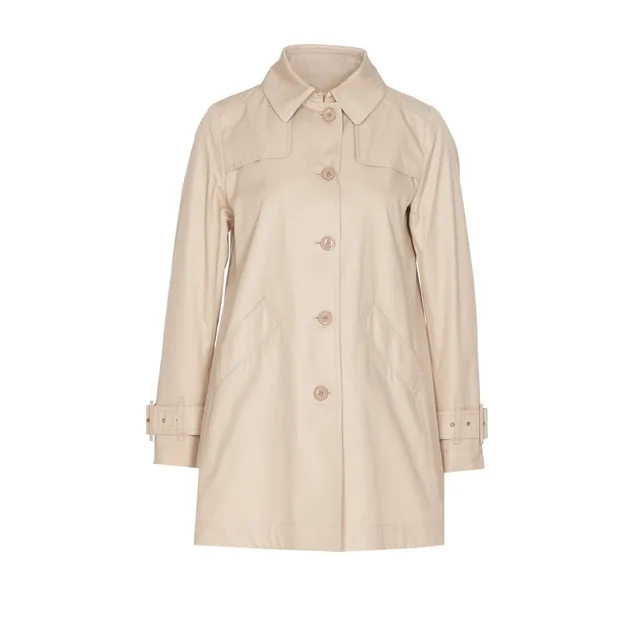 トレンチコート 25ss Balenciaga DRAPED NECK MIDI TRENCH 839117TSP139772 DRAPED NECK MIDI TRENCH 839117/TSP139772 | Bruna Rosso