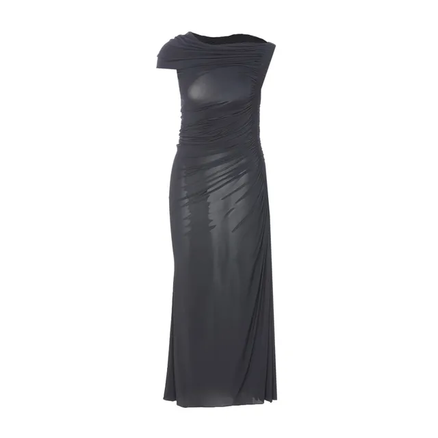 ワンピース MAX MARA DERUTA SATIN DRESS IN FADED SILK DERUTA SATIN DRESS IN FADED SILK 2511221114600 DERUTA/002