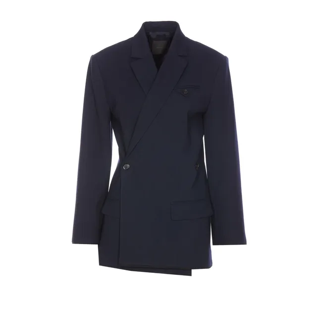ジャケット Pinko UMBRELLA SINGLE-BREASTED BLAZER WITH BACK STRAP UMBRELLA SINGLE-BREASTED BLAZER WITH BACK STRAP 104944