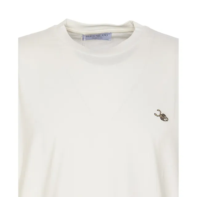 HUBER OBJECTS PRINTED T-SHIRT BM71MG3YPS/001 | Bruna Rosso