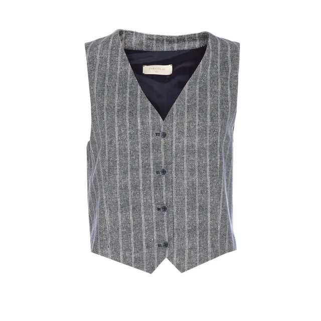GRIPS LEATHER VEST REIMAGINE PINKO X PATRICK MCDOWELL 105089