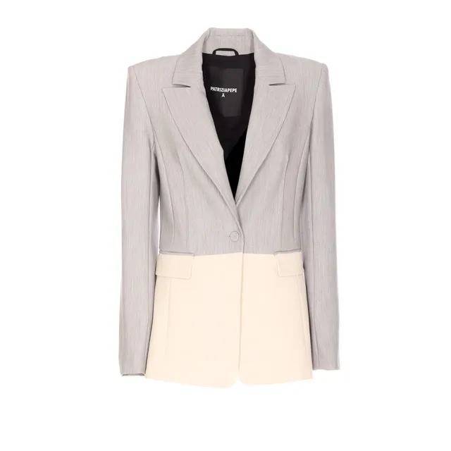 OGNI VOLTA LINEN BLAZER WITH BACK OPENINGS 104818/A0IMC23