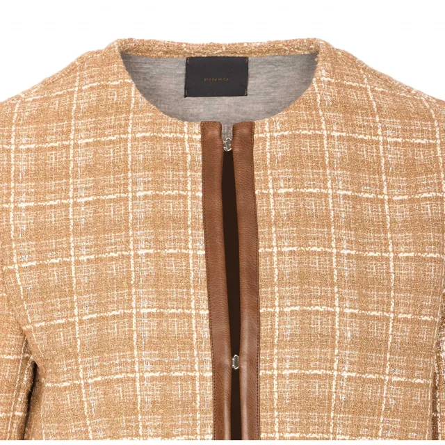 ジャケット PINKO ELEVATION BLAZER JACKET IN CANVAS WITH BUTTONS ELEVATION BLAZER JACKET IN CANVAS WITH BUTTONS 104890