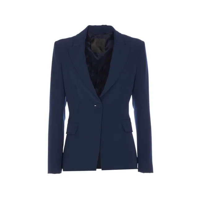 OGNI VOLTA LINEN BLAZER WITH BACK OPENINGS 104818/A0IMC23
