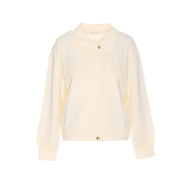 ジャケット LIU JO Woman Jacket White TA5120J4894 10105 LIU JO: women's jacket - White | Liu Jo jacket TA5120J4894