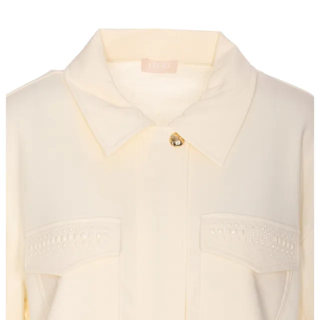 ジャケット LIU JO Woman Jacket White TA5120J4894 10105 LIU JO: Jacket woman - White | Liu Jo jacket TA5082J4879