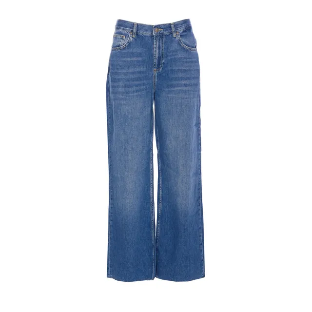 VINTAGE INDIGO TURNED UP JEANS 813509/V42W04715 | Bruna Rosso