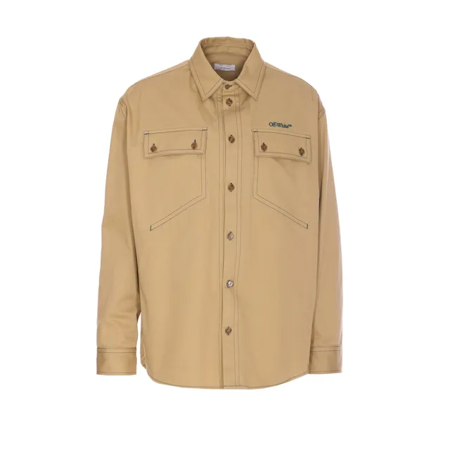 MARNI STITCHING BACK CONTRASTING WOOL SHIRT CUMU0278QS