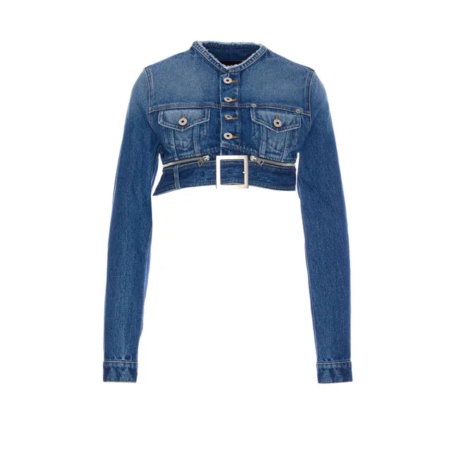 DOMINO DENIM JACKET 2512041025600 DOMINO/001 | Bruna Rosso