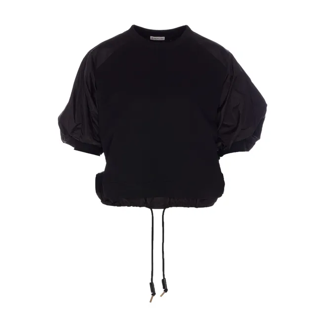 T-SHIRT WITH PRECIOUS FAUX LAYERING M0T18BD200/C159 | Bruna