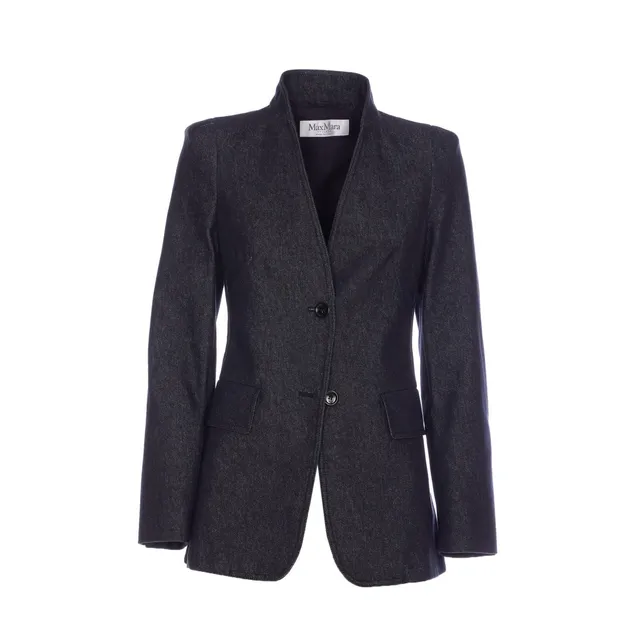 ELEVATION BLAZER JACKET IN CANVAS WITH BUTTONS 104890