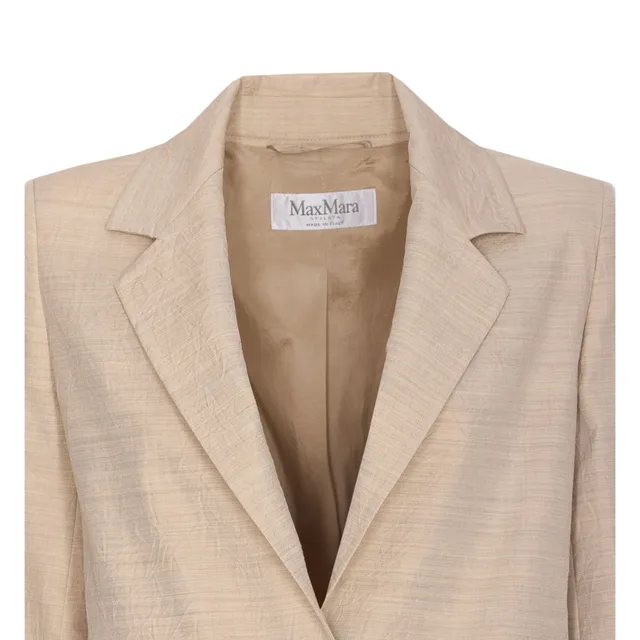 LINEN GABARDINE JACKET GI15752E2/360 | Bruna Rosso