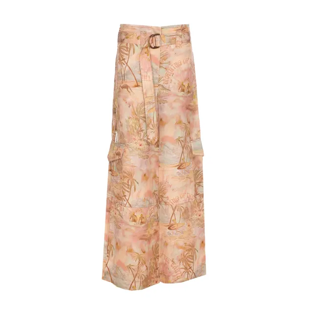 MONTANO ELEGANT WIDE TROUSERS WITH TWEEZERS 103235/A213E28