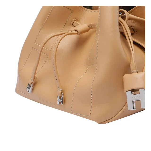 MINI LE 37 BUCKET BAG 765870/2R20W9207 | Bruna Rosso